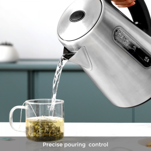 Kitchen Appliances 1.8L Coffee Tea Water Digital Function Smart Stainless Steel Electric Kettles For Home
