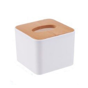 Plastic Tissue Box New Brand Modern Wooden Cover Paper with Oak Home Car Napkins Holder Case Home Organizer Decoration Tools