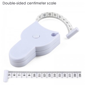 Body Measuring Tape 150cm60 Inch Measure Meter Film for Waist Chest Legs Centimeter Measurement Retractable Ruler Sewing Tailor