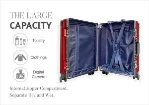Custom suitcase luggage