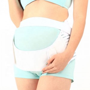 Amazon hot selling white maternity belt  maternity support belt for back pain