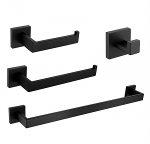 High Quality Luxury Hotel Toilet Sanitary Wares Washroom Wall Mount Bathroom Accessories Fittings Kit Set For Bathrooms