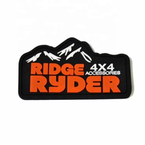 Clothing accessories 3D garment rubber label