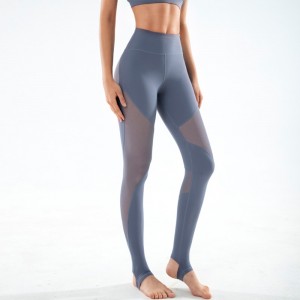 Custom women quick dry sports gym fitness pants factory wholesale elasticity high quantity yoga leggings