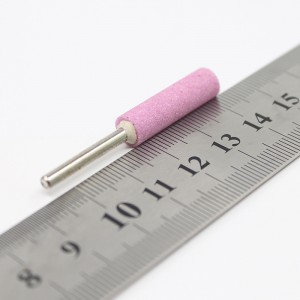 Abrasive tools Pink Aluminum Oxide Cylindric Shape Metal Polishing Mounted Point