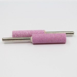 Abrasive tools Pink Aluminum Oxide Cylindric Shape Metal Polishing Mounted Point