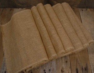 Reador Wholesale Cheap custom linen wedding party burlap table runner