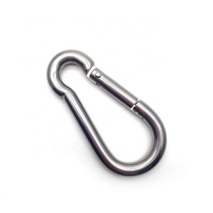Carabina Hardware Rigging Stainless Steel 316 Carabiner Snap Hook Swivel Metal Snap Hook Metal Carabiner