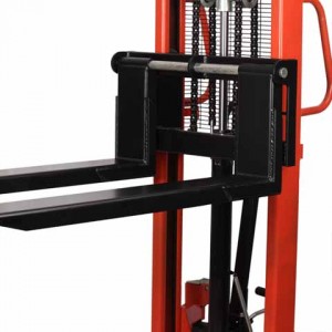 manual stacker hydraulic forklift trucks made in China 0.5123ton hydraulic hand operated forklift lifting tools and equipment