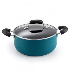 Colorful 12pcs non stick cookware set with high quality kitchen tools