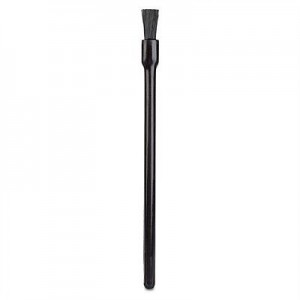 Private label 50pcspack black nylon hair Disposable Lip Brush Flat top Lip Wands Applicator Makeup Tools