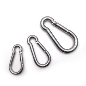 Carabina Hardware Rigging Stainless Steel 316 Carabiner Snap Hook Swivel Metal Snap Hook Metal Carabiner