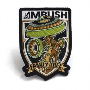 Top Fashion DIY Custom Woven Patches For Clothing Accessory