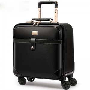 Cheap Print Trolley Luggage Travel Suitcase With Retractable Wheels