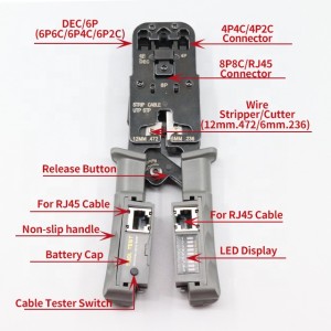 Excellent Network Tools RJ11 RJ12 Rj45 Hand Cable Crimping Tools
