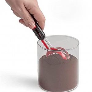 Kitchen tools 45ml coffee scoop plastic adjustable measuring spoon