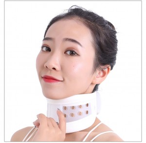 Cervical Neck Brace Collar with Chin Support for Stiff Relief Cervical Collar Correct Neck Support Pain Bone Care Health