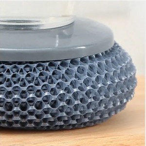 Kitchen Dish Pot Pan Sink Cleaning soap dispensing palm brush Dish Scrubber Kitchen Brush for Kitchen Washing