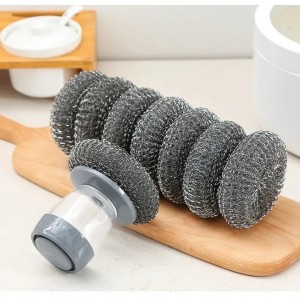 Kitchen Dish Pot Pan Sink Cleaning soap dispensing palm brush Dish Scrubber Kitchen Brush for Kitchen Washing