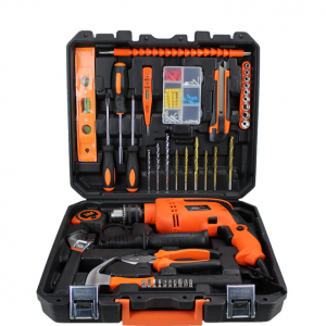Factory Multi Set Storage Power Accessories Case heavy duty outdoor household repair tools set Plastic Tool Box