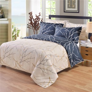 Hot sale Printed Pattern 120gsm weight polyester bedding set bed linen price 3d designer bed sheet