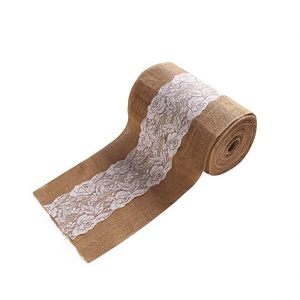 Lace Vintage Table Cloth Country Festival Wedding Table Farmhouse Decor Custom jute burlap hemp linen table runner