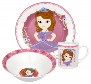high quality custom children cute 3pcs porcelain dinner set kid’s dinnerware sets