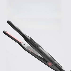 Private Label Profissional Cabello Tools Planch De Cabell Fringe Hair Shapers Thin Flat Iron Hair Straightener
