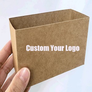 Wholesale Food Grade Hamburger Sandwich Packaging Box Disposable Take Away Paper Packaging Bag for Food