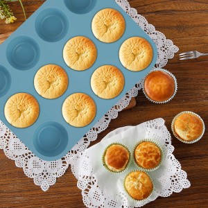 Lovely Kitchen silicone baking & pastry tools kit bakeware sets Muffin Bread loaf Pans Mold Trays