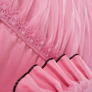 Satin Jacquard lace multipart 100% cotton fabric 1 comforter cover 2 pillowsham 1 bed sheet European luxury style bedding set