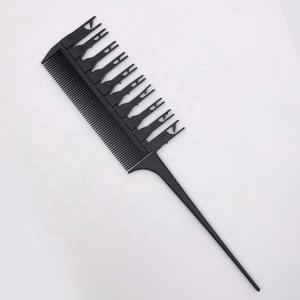 Factory price Pro salon tools Plastic hair color hair dye tint brush comb