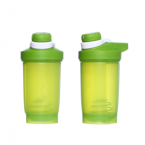 Wholesale custom Logo Shake Water Gym Bottles Shaker Mixing Ball Protein Cup Sports Plastic Water bottle
