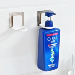 Logo Custom Bathroom Accessories Corner Shelves Shampoo Hand Sanitizer Holder Shower Gel Rack for Kitchen, Home