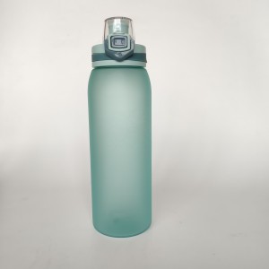 30oz BPA free tritan water bottle, plastic water drinking bottle