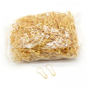 clothing accessories High Quality wholesale78Steel Pear Shape Safety Pins for Hang Tag