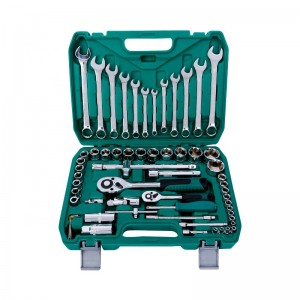 61pcs Socket Wrench Set 12” Drive Box Spanner Auto Repair Tool Hand Tool 61 Pcs Socket Set