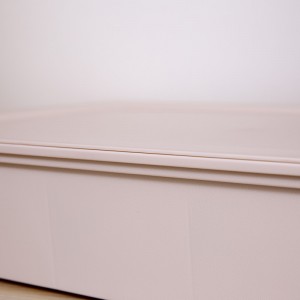 large capacity home closet organizer dust proof underwear drawer organizer dividers plastic cloth storage box with lid