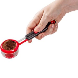 Kitchen tools 45ml coffee scoop plastic adjustable measuring spoon