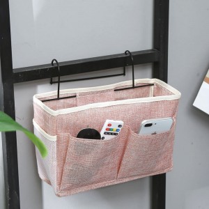 Iron wall decoration receives daily necessities cloth art receives the bag