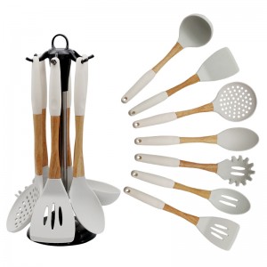 Hot Sale 6 pieces 7 pieces home kitchenware gadgets nonstick silicone cooking set kitchen utensils
