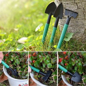 Gardening Tools 10Pcs Garden Tool Kit with Carrying Case Gardening Gifts for Women, Men, Kid Gardener Heavy Garden Tool Set