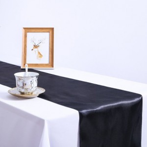 Wholesale Solid Color Hotel Chemin De Christmas Festive Table Runner Gold Or