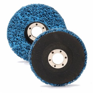 Abrasive Tool Clean and Remove Paint Rust Oxidation Surface Conditioning Sanding Disc 125mm Clean and Strip Discs