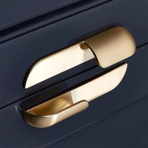 Alloy drawer handle new style cabinet gold handle for furniture hardwa