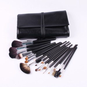 2021 Free Samples Beauty Products Goat Hair Eyelash Eyeshadow Foundation Lip black Makeup Brush Set Private Label Makeup Tools