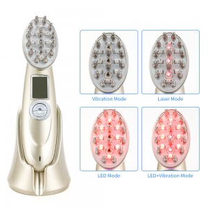 hair care tool for salon hair growth comb laser hair comb massager comb