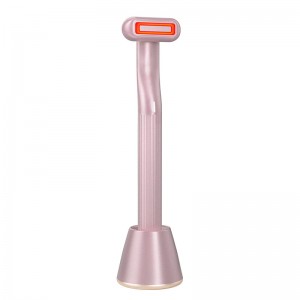 Home Use Beauty Equipment Ems Rf Led Vibrating Anti Aging Facial Massager Skin Firming Face Wrinkle Remover Neck Lift Device USB