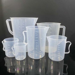 15ml 30ml 100ml 200ml 300ml 500ml 1L 2L Kitchen Transparent Plastic Measuring Cup With Handle