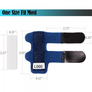 GenetGo Trigger Finger Splint, Mallet Finger Brace for Index, Middle, Ring Finger – Tendon Release & Pain Relief
